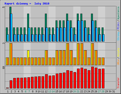 Raport dzienny -  luty 2010