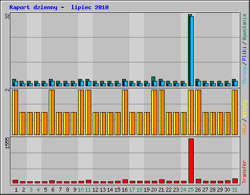 Raport dzienny -  lipiec 2010